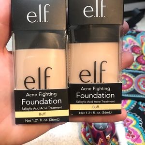 Two Elf Acne Fighting Foundation Buff Color